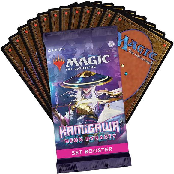Magic The Gathering MTG Kamigawa Neon Dynasty Set Booster Pack - Single Pack