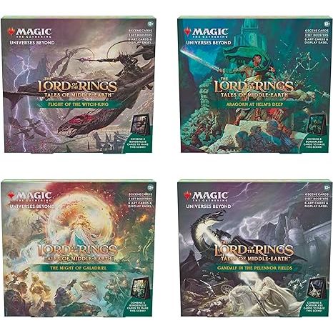 Magic The Gathering - Lord of the Rings Tales of Middle-Earth Holiday Scene Box (1 at Random)