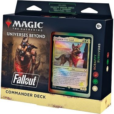Magic: The Gathering Universes Beyond: Fallout Commander Deck - Scrappy Survivors