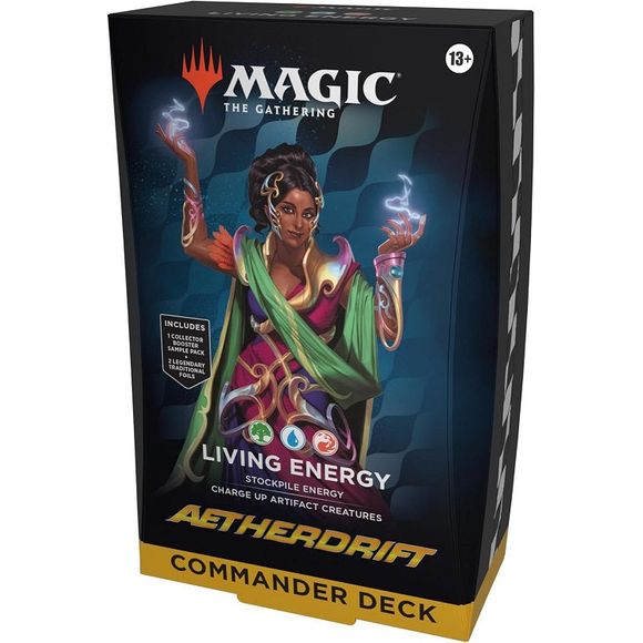 Magic The Gathering Aetherdrift Commander Deck - Living Energy
