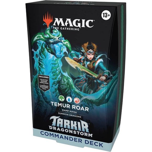 Magic The Gathering Tarkir: Dragonstorm Commander Deck - Temur Roar