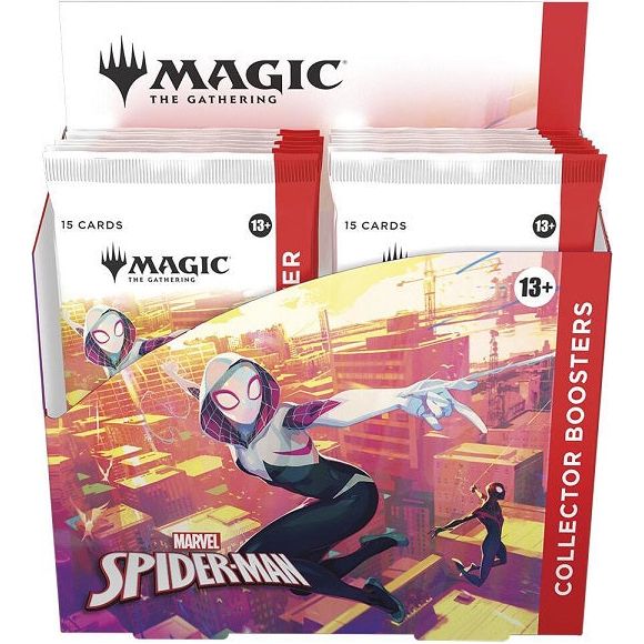(PRE-ORDER SEPTEMBER 2025) Magic The Gathering Marvel's Spider-Man Collector's Booster Display