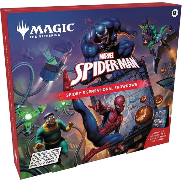 (PREORDER SEPTEMBER 2025) Magic The Gathering - Marvel's Spider-Man Scene Box Scene Box