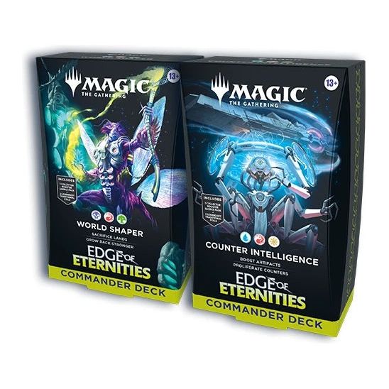 Magic The Gathering Edge of Eternities Commander Decks - Set of 2 Decks
