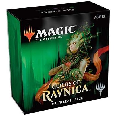 Magic The Gathering: MTG: Guilds of Ravnica Prerelease Pack Golgari (Pre-Release Promo + 6 Boosters + d20 Spindown Counter) Kit