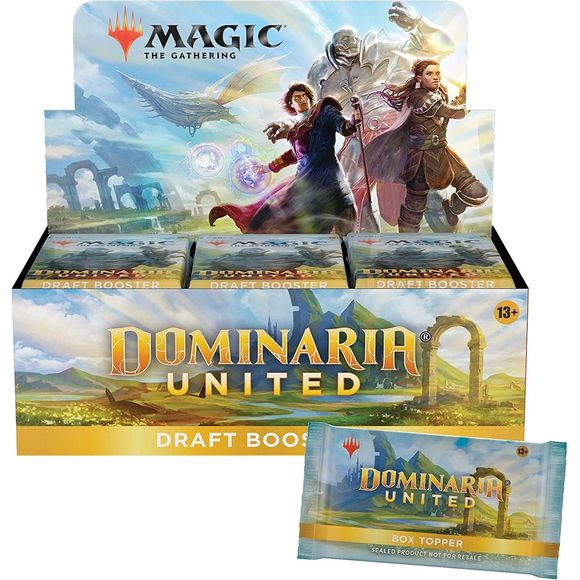 Magic the Gathering MTG Dominaria United Draft Booster Box Display