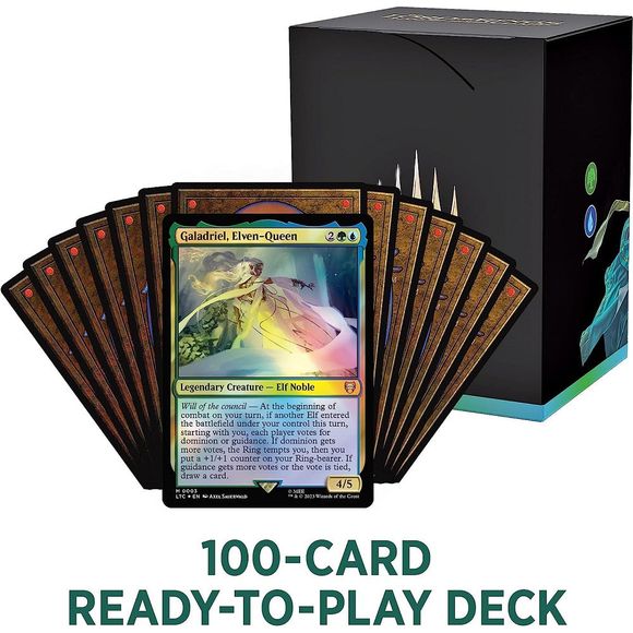 Magic The Gathering - Lord of the Rings Tales of Middle-Earth Elven Council Commander Deck
